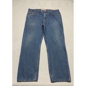 Levi's‎ 505 Regular Fit Jeans Men's 40x30 Blue Denim Straight Leg